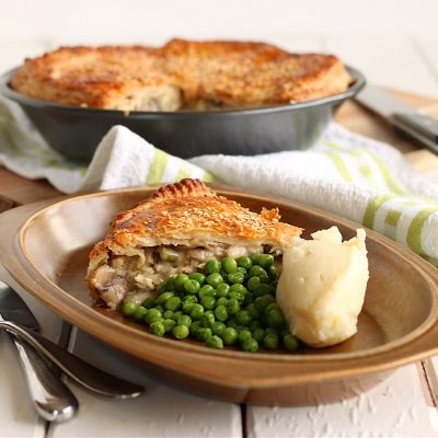 Country, Chicken & Mushroom Pie