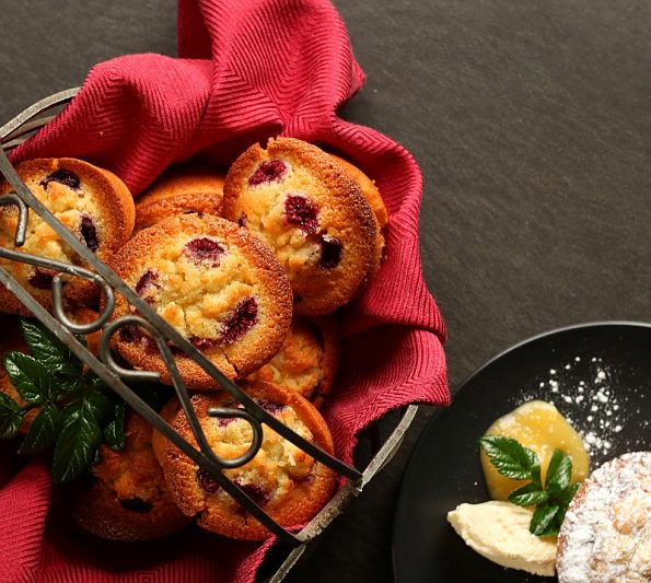 Raspberry & Lemon Friands