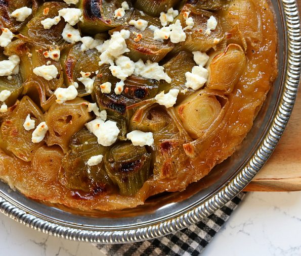 Leek Tarte Tatin