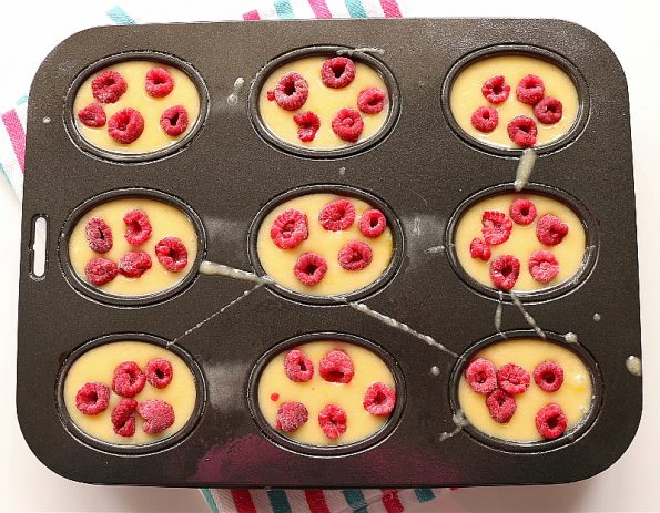 Raspberry & Lemon Friands