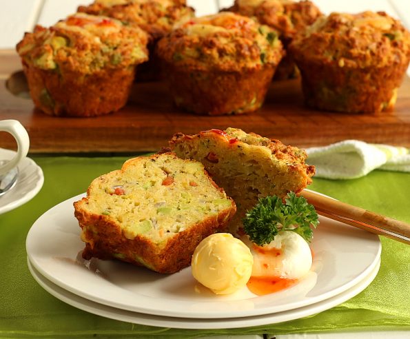 Guacamole Muffins