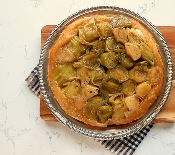 Leek Tarte Tatin