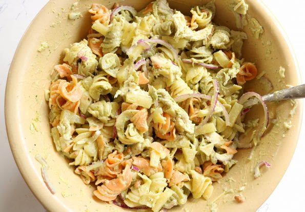 Chicken, Basil Pesto & Pine Nut, Pasta Salad