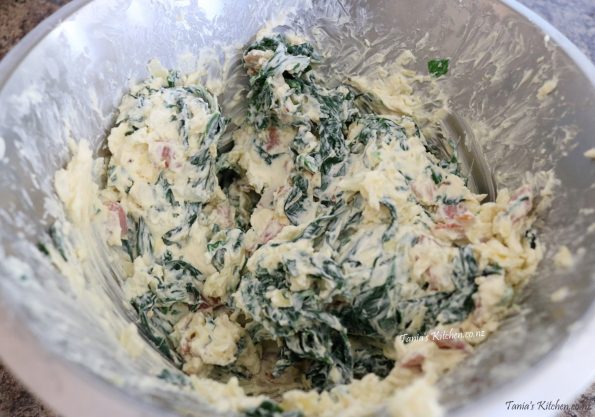 bacon & spinach cheesy dip