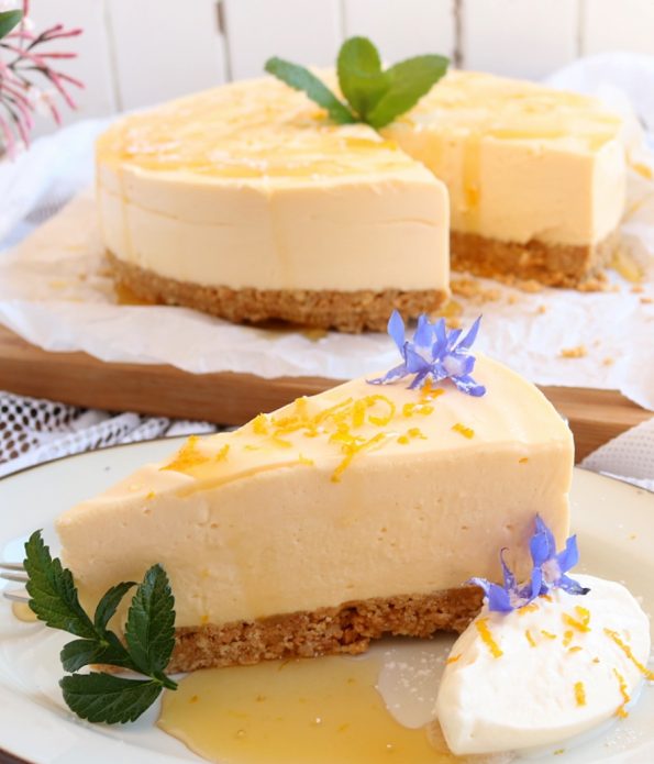 Lemon, Honey Cheesecake