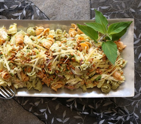 Chicken, Basil Pesto & Pine Nut, Pasta Salad