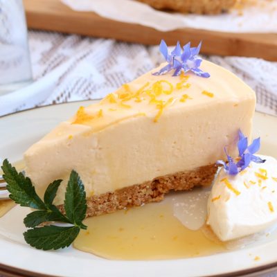 Lemon, Honey Cheesecake