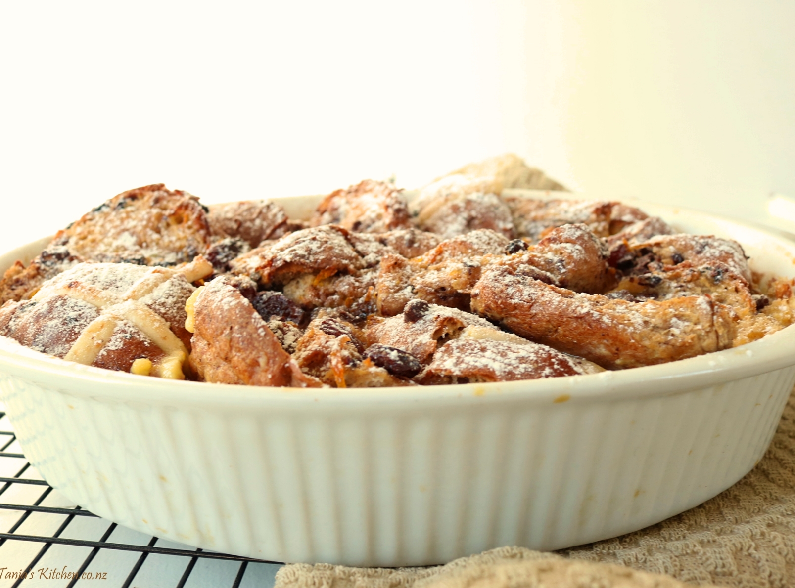 Easter Bread & Butter Pudding