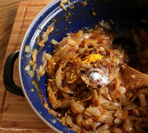 caramelised onions