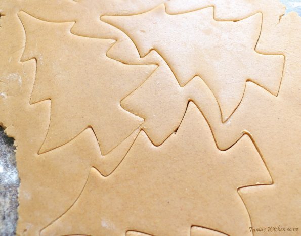 gingerbread christmas trees