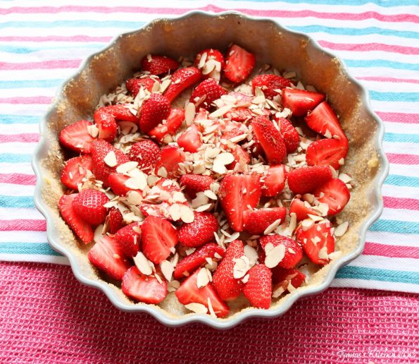 strawberry & almond clafoutis