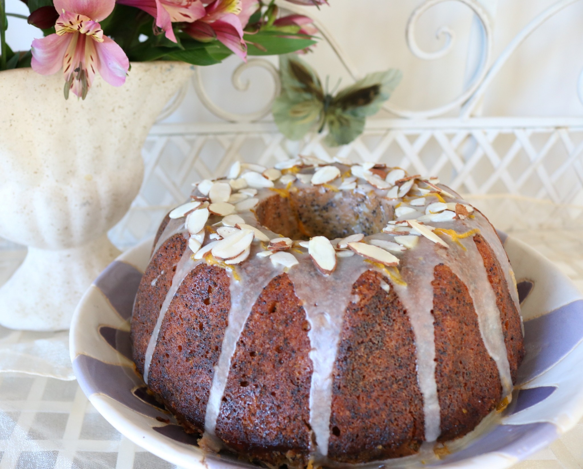 Orange Poppy Seed Syrup Cake