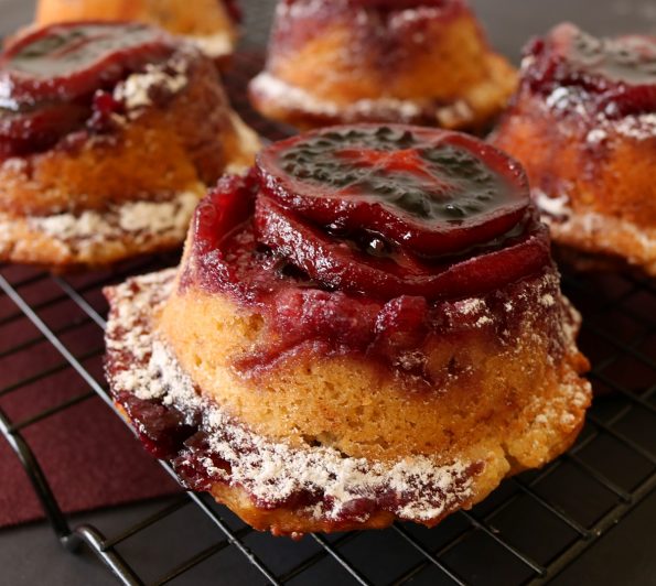 tamarillo upside down muffins