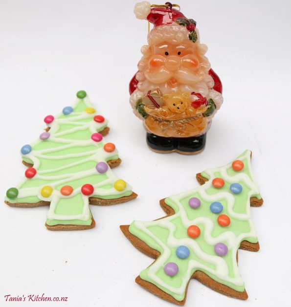 gingerbread christmas trees