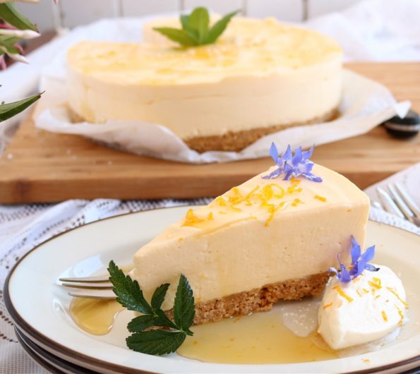 Lemon, Honey Cheesecake