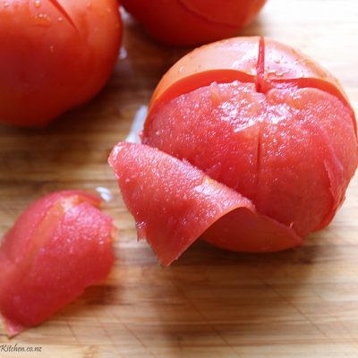 how to peel tomatoes