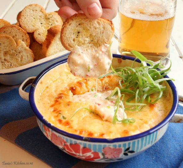 baked chilli shrimp dip