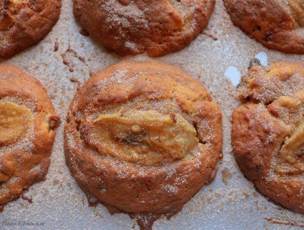 feijoa & banana muffins