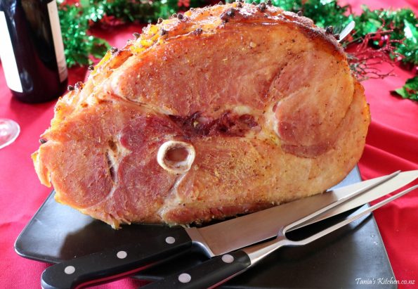 glazed ham