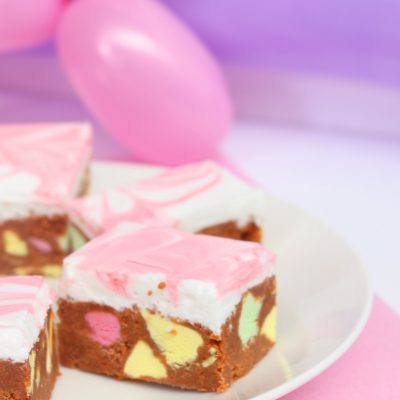 marshmallow lolly log