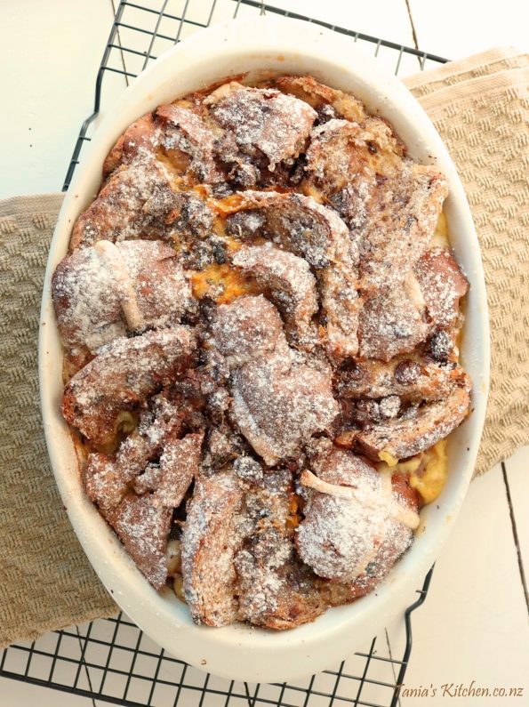 Easter Bread & Butter Pudding