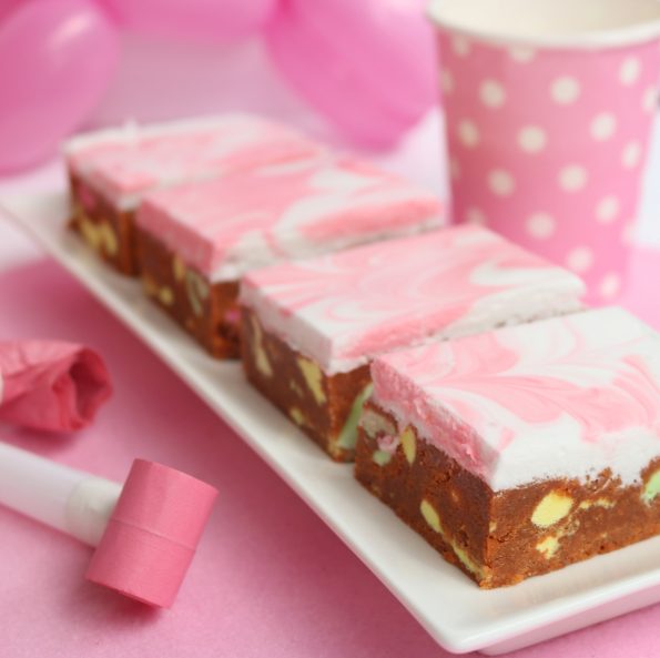 marshmallow lolly log