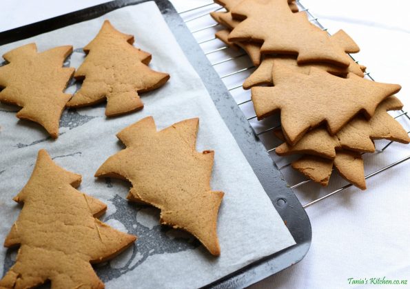 gingerbread christmas trees