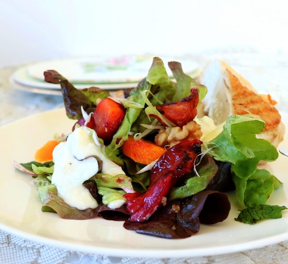 Roasted Tamarillo Salad