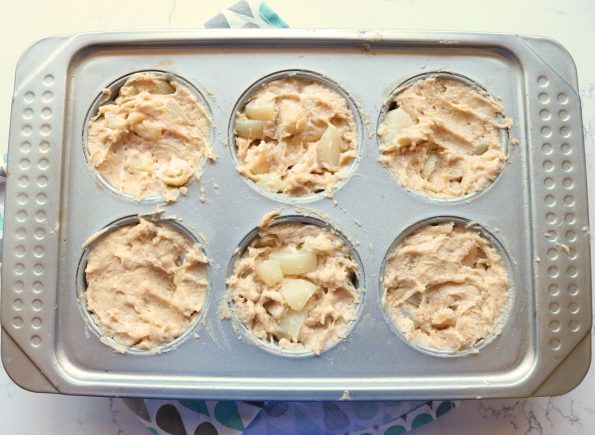 Spiced, Feijoa & Pear Muffins