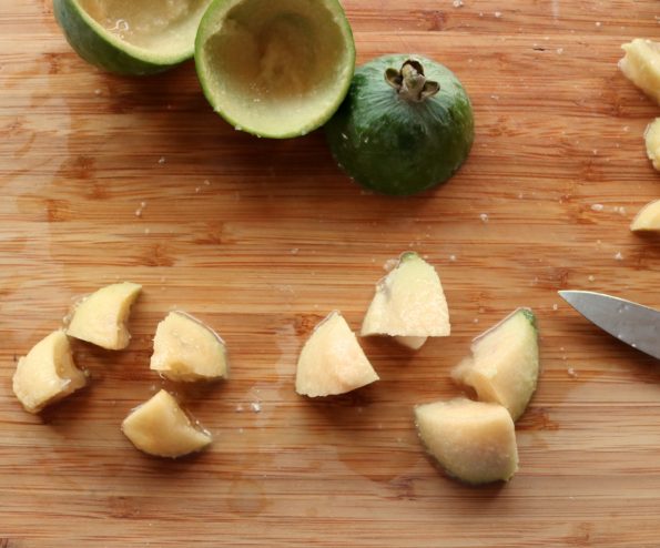 Spiced, Feijoa & Pear Muffins