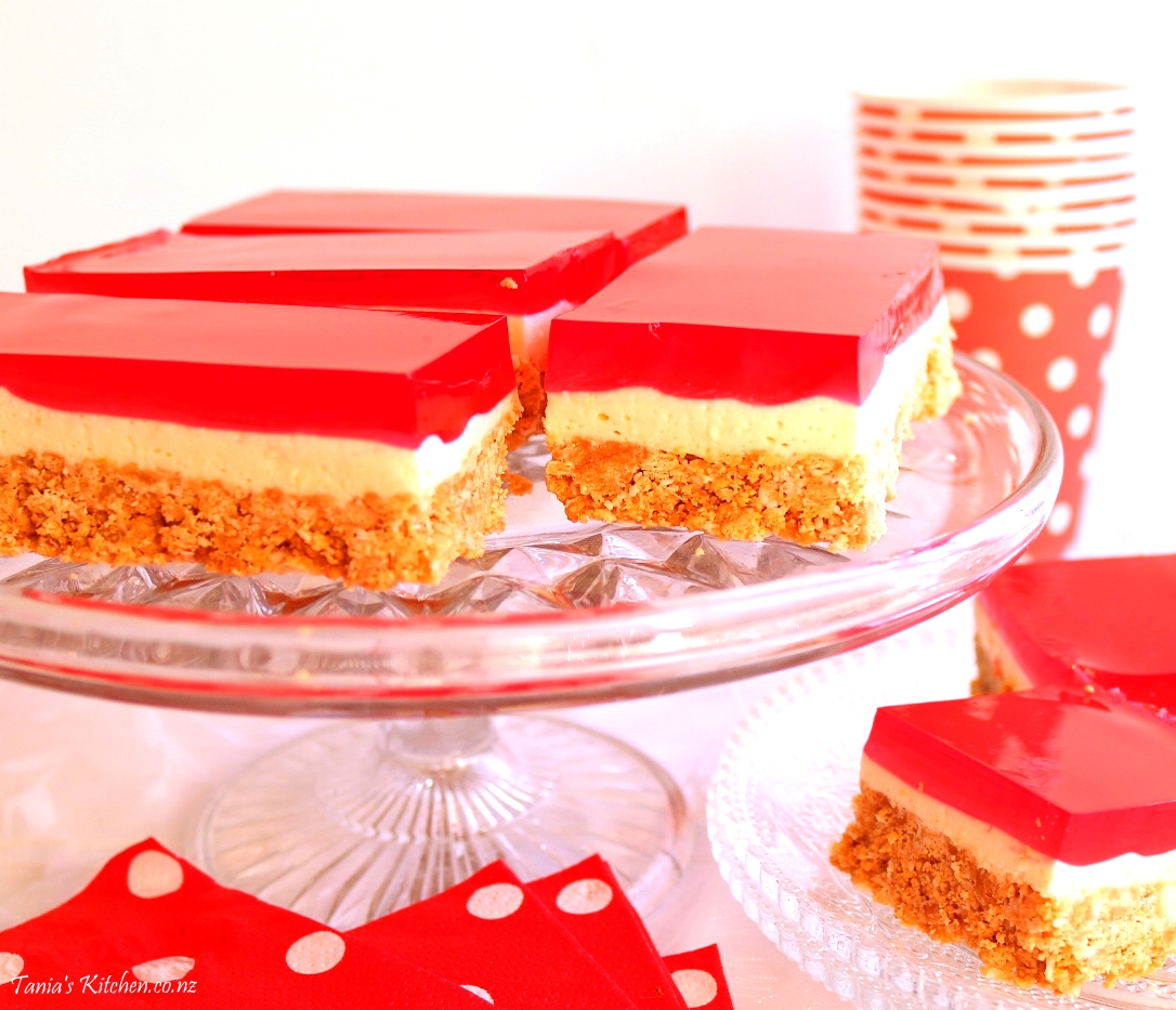 Cute Jelly Cheesecake Slice