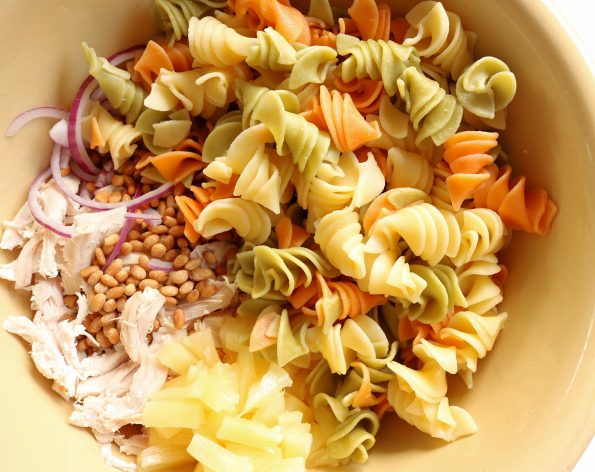 Chicken, Basil Pesto & Pine Nut, Pasta Salad