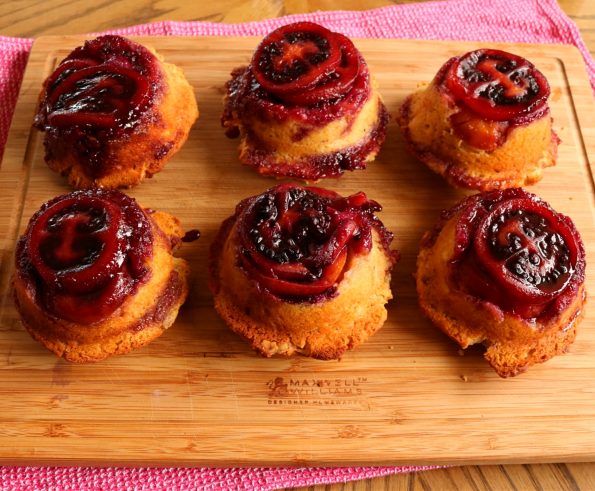 tamarillo upside down muffins