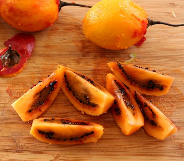 Roasted Tamarillo Salad